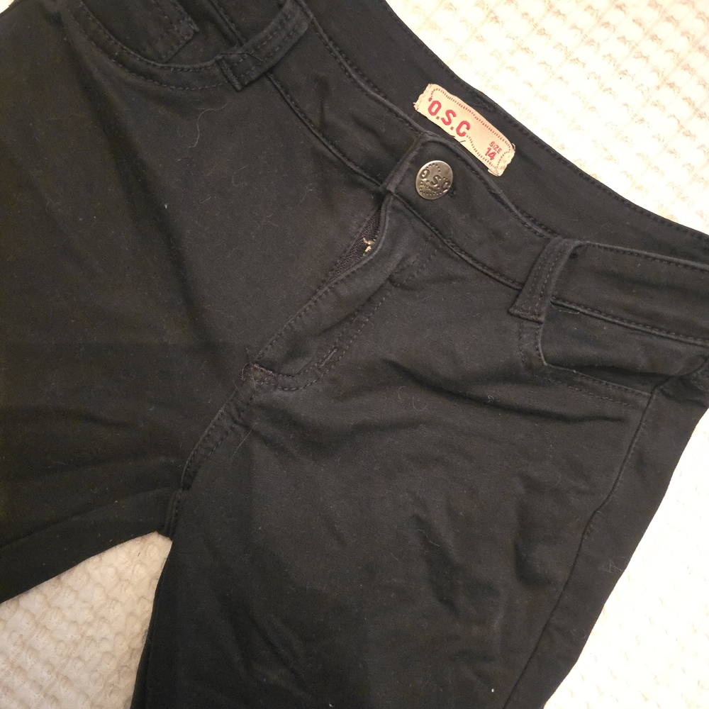 Kids Black Jeans